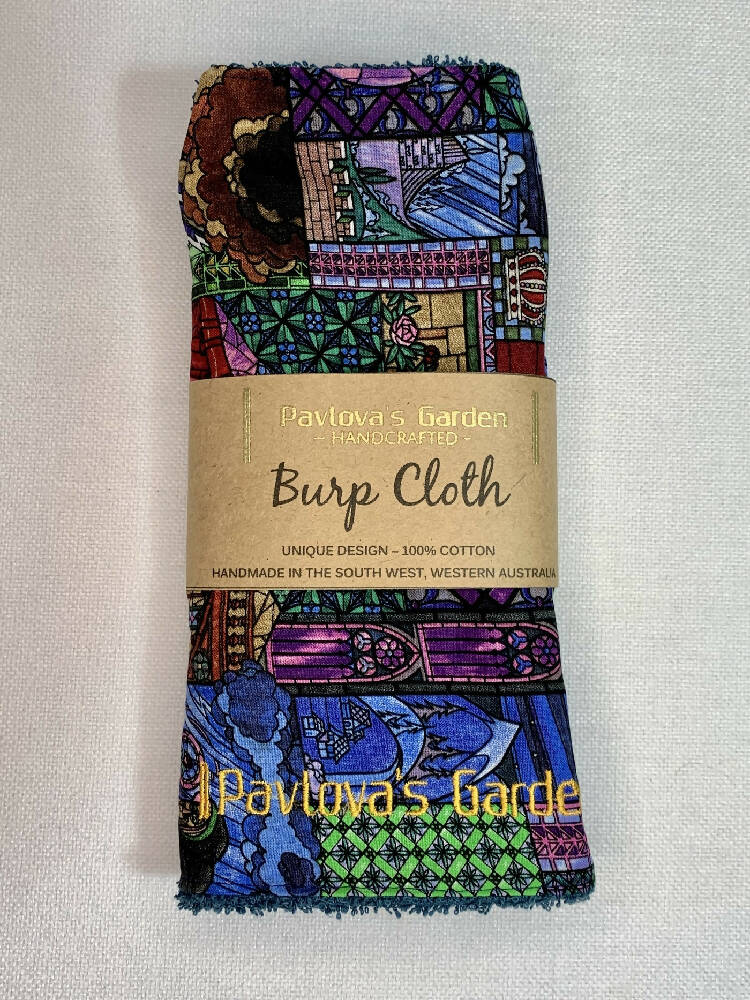Bib & Burp Cloth Set - Beauty and the Beast