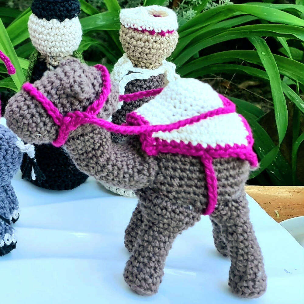 Heirloom Crocheted Nativity Sets Christmas Set