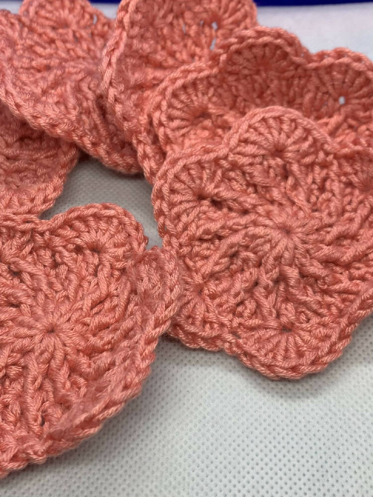 Crochet Flower Face Scrubbies