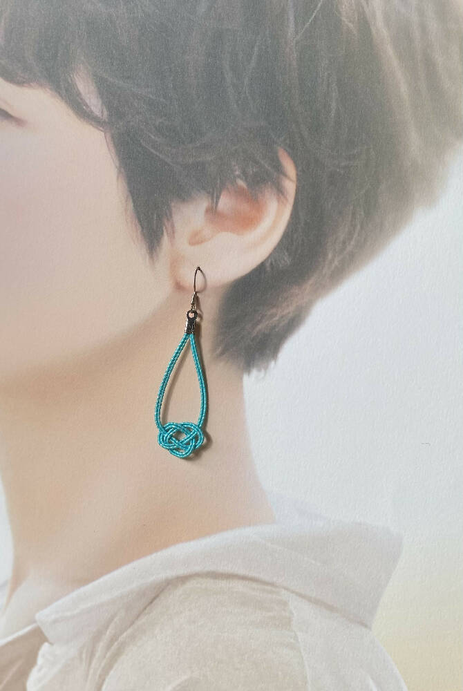 Mizuhiki earrings (big)