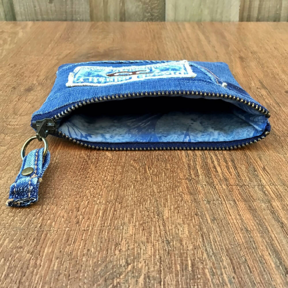 Upcycled Denim Pocket Purse - Patch