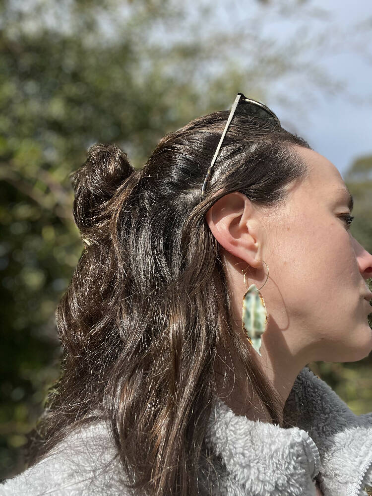 Be-leaf earrings