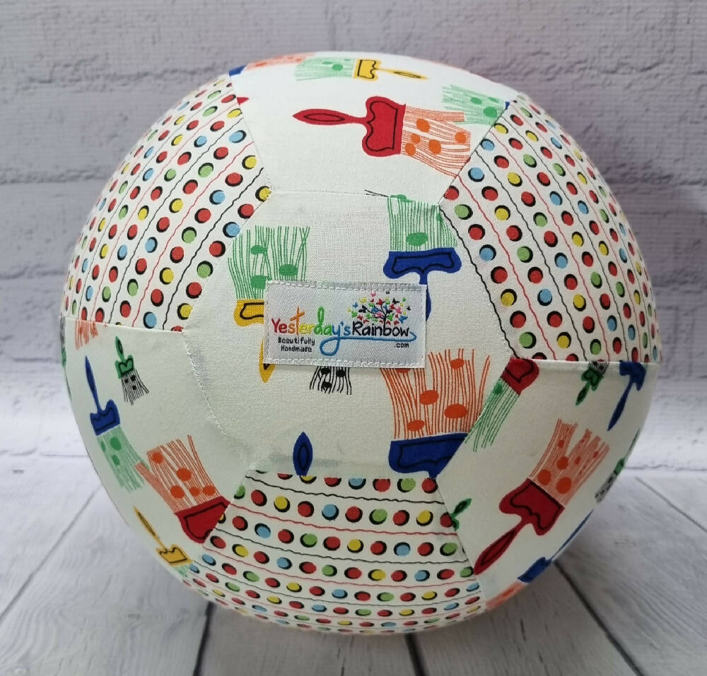 Balloon Ball: Paint a Spot over there: two tone style