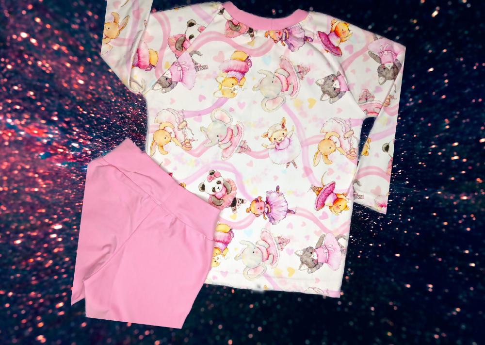Animal Dancers Panel Tee Baby Set Back_InPixio_InPixio_N_InPixio_SX