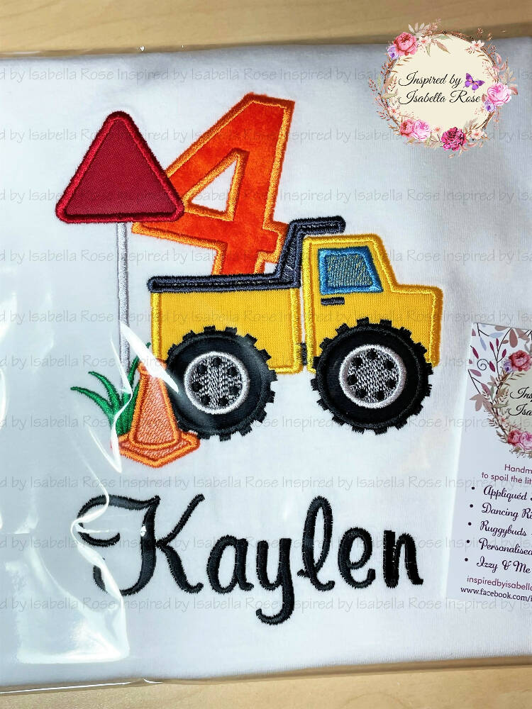 Children's appliquéd shirt, Over 40 designs, Made to order