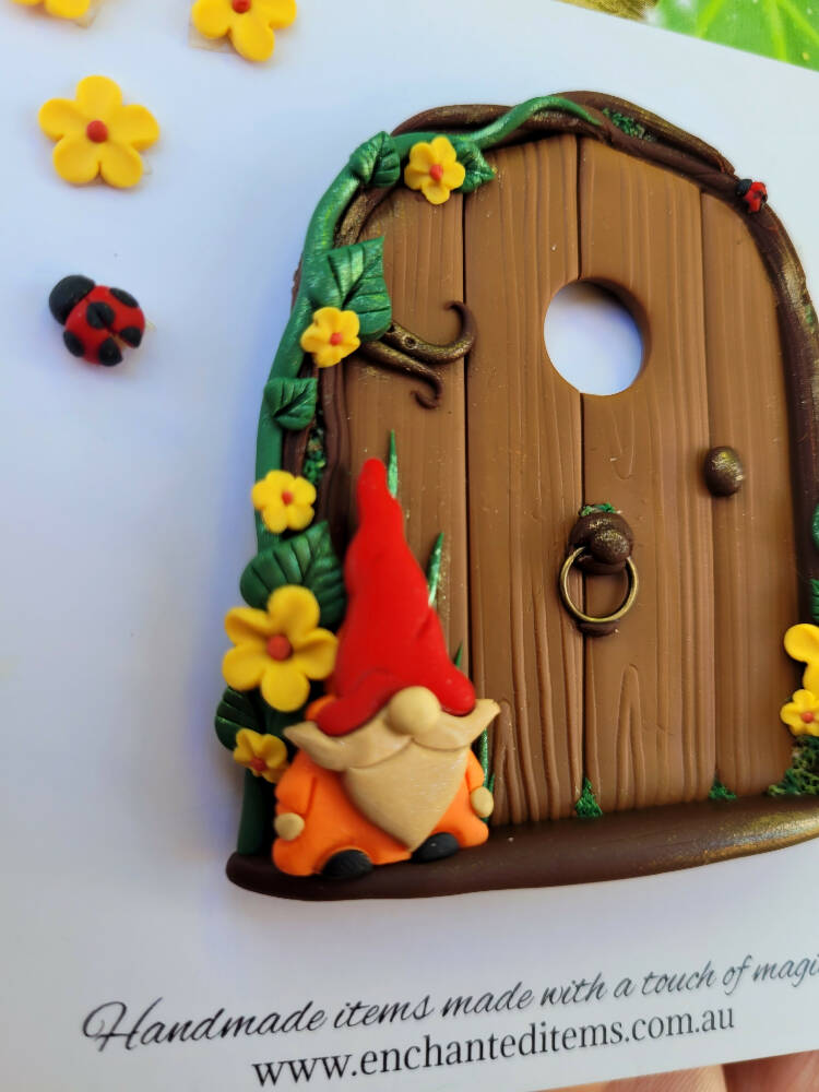 Little Gnome Woodland mini Fairy Door
