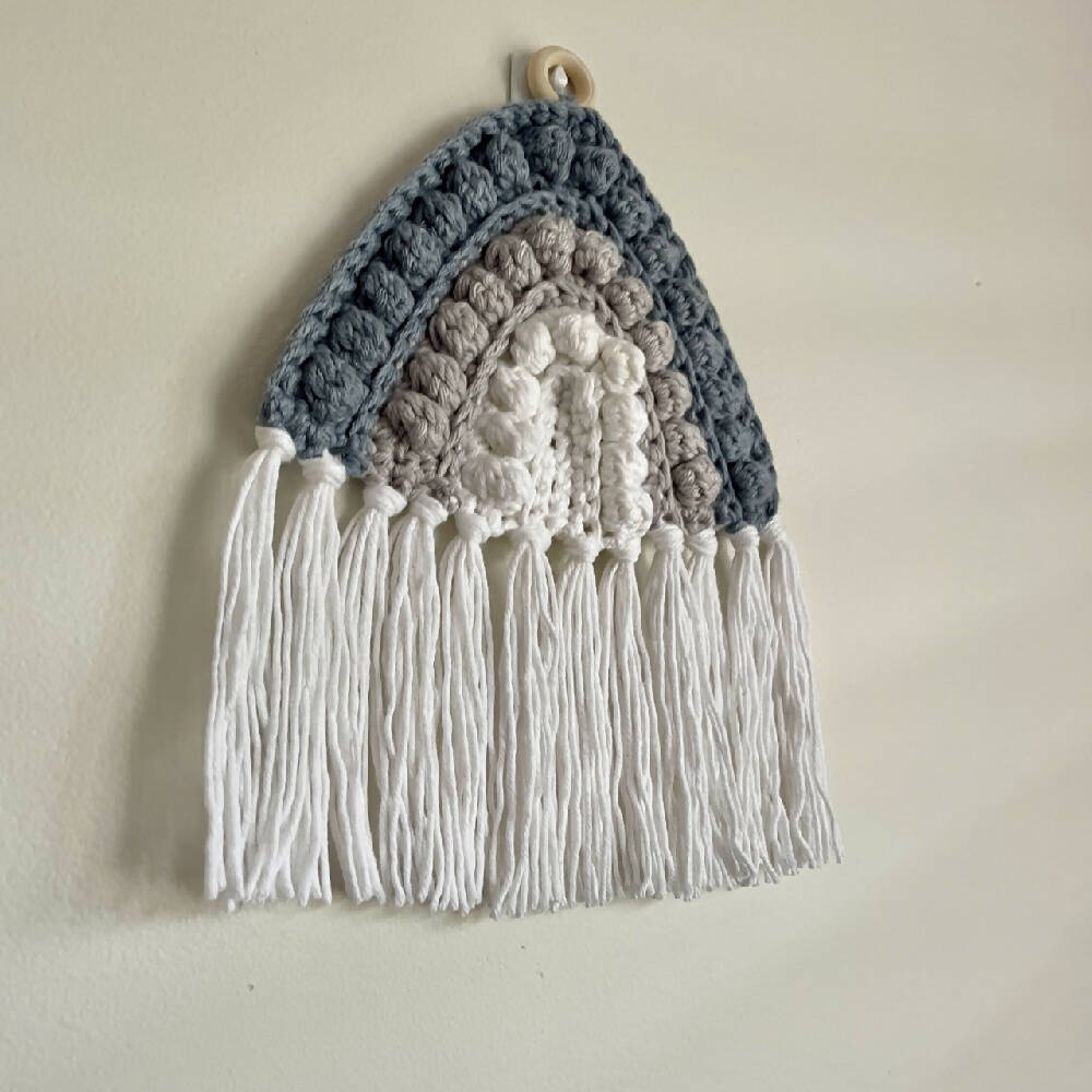 Rainbow-wall-hanging_Blue-silver-whiteIMG_9668 Large