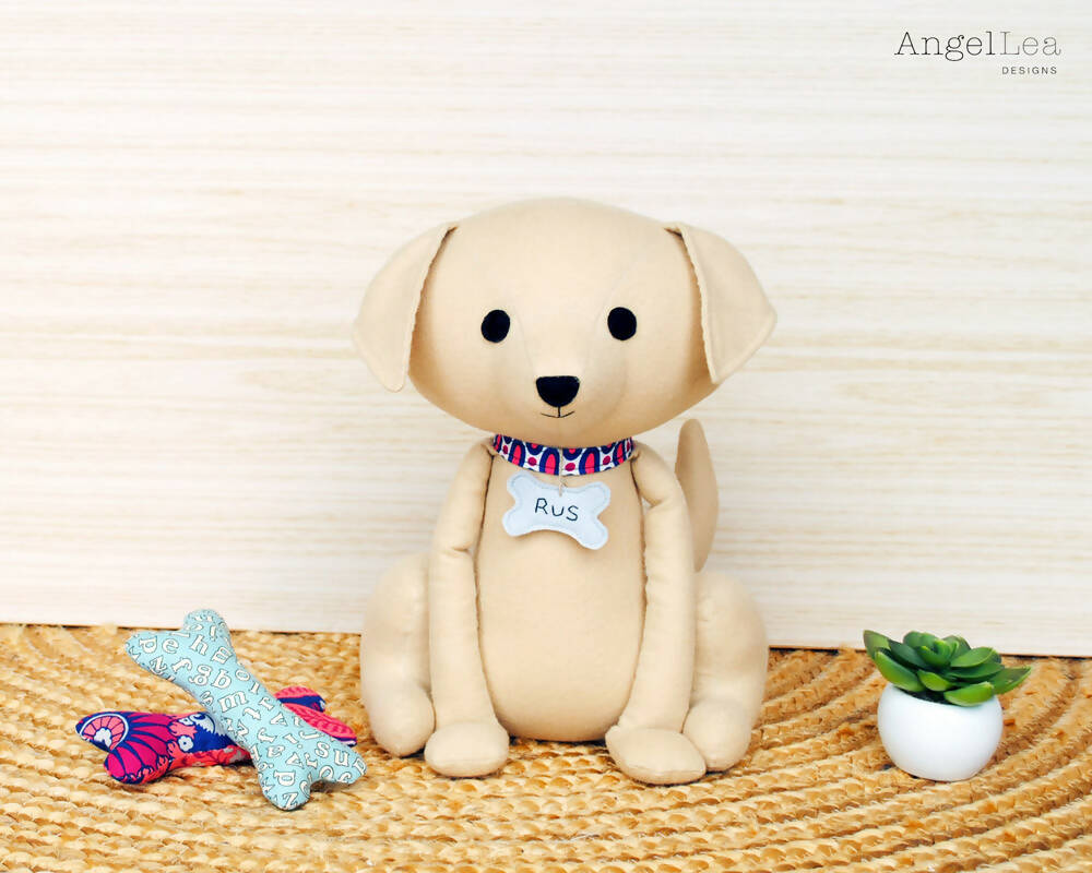 Dog Stuffed Animal PDF Sewing Pattern