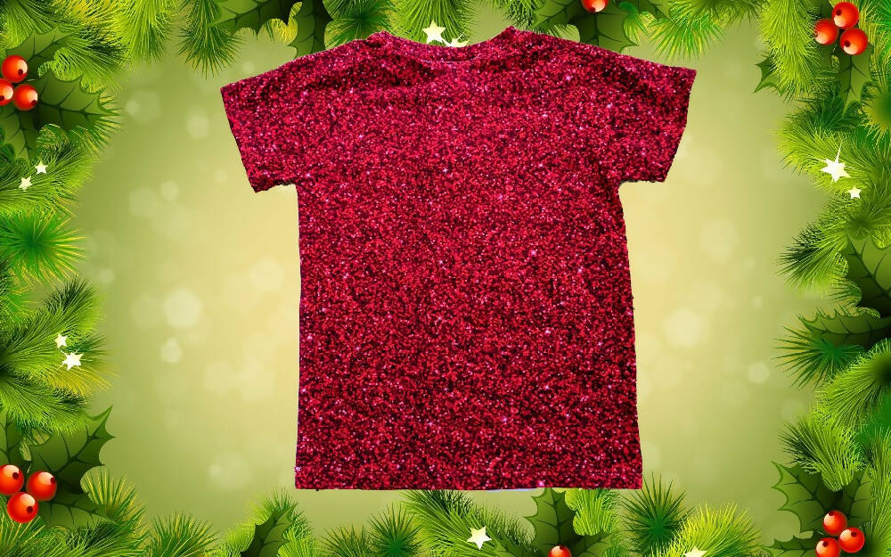 Christmas, Girls T-Shirt, Reindeer