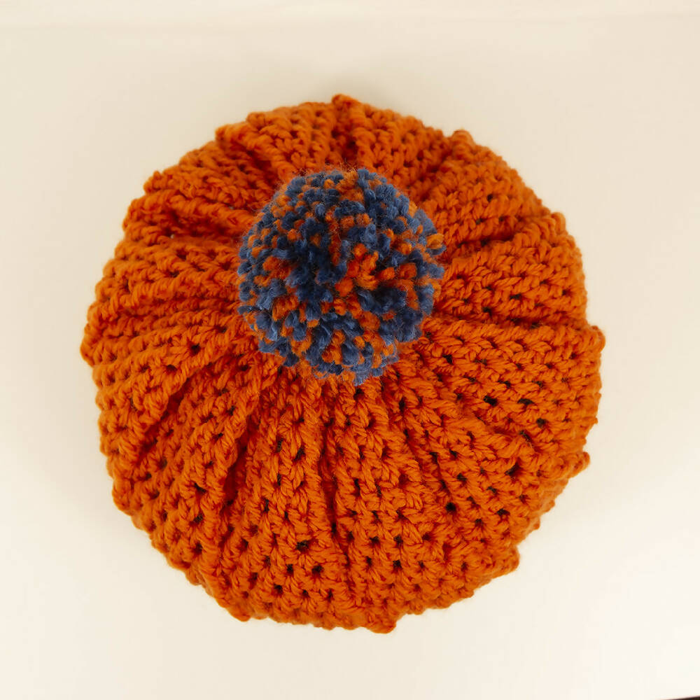 Hat, beret, or beanie style, with removable pom pom