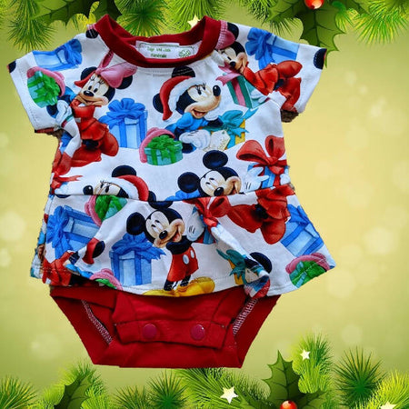 Xmas, Baby Girls Peplum, Disney, 0000, 000, 0, 1