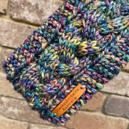 DOWNLOAD - Knitting Pattern - Cable Headband, Cable Earwarmer Pattern