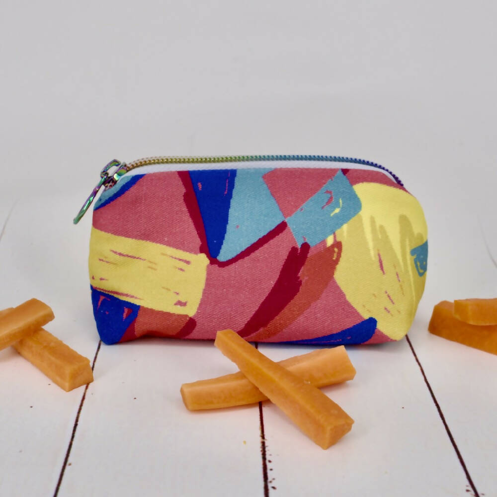 Snack Pouch - Abstract Bright and Bold