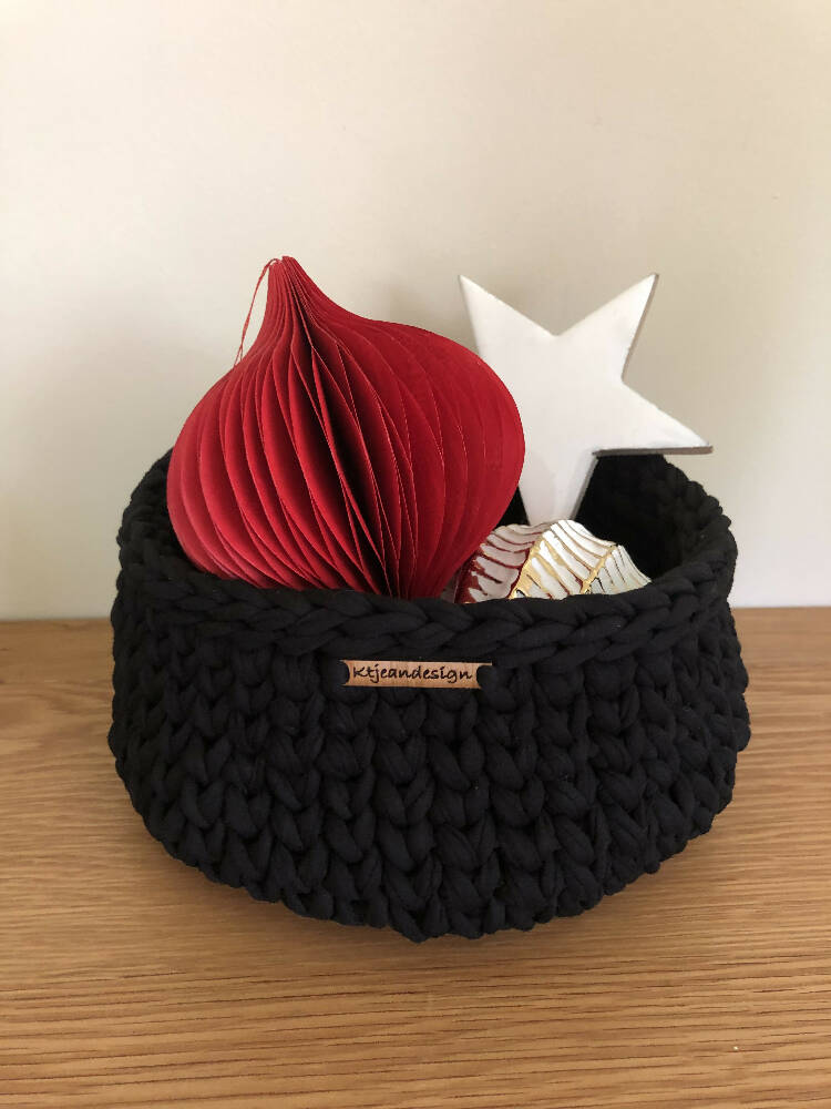 Christmas Cotton Storage Baskets