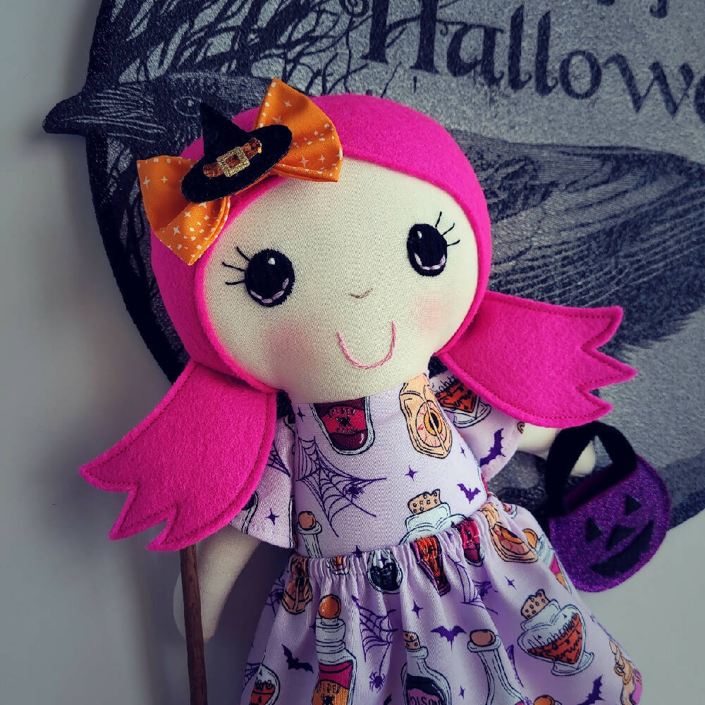 Lil Miss Rainbow Lane Doll - Little Witch Girl