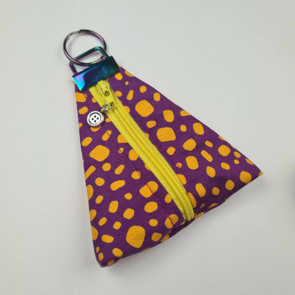 Keyfob Zippity Zip Bag Tag Fabric Hanging (56)