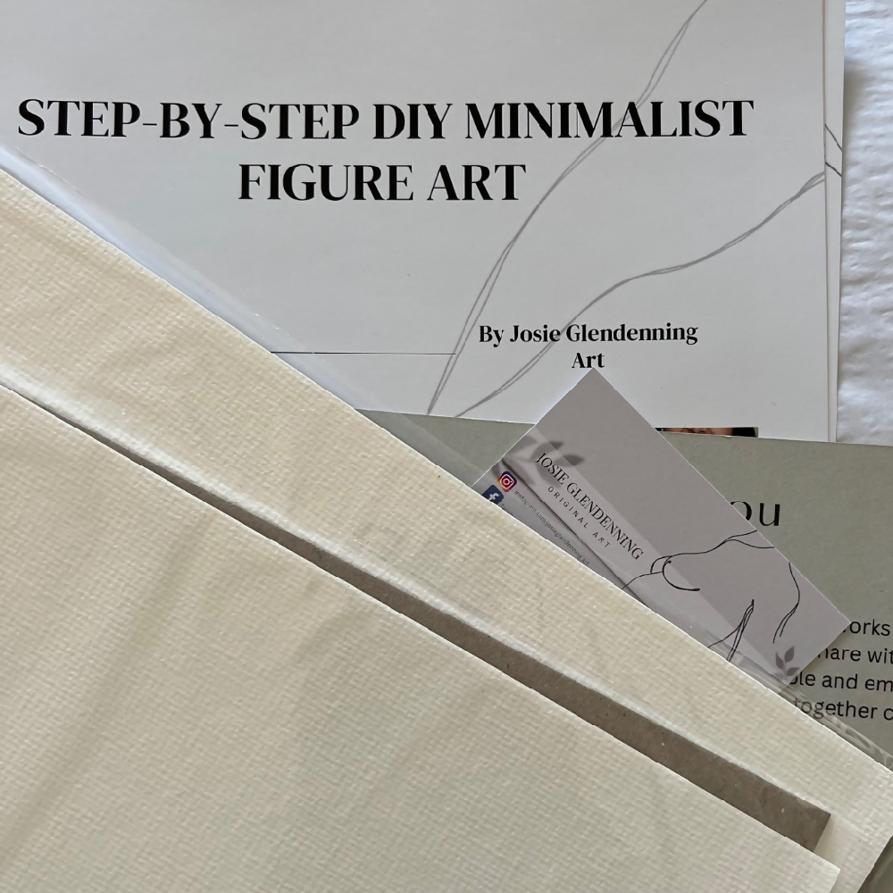 DIY Art Kits – Minimalist Abstract Figure Drawing DIY Kit