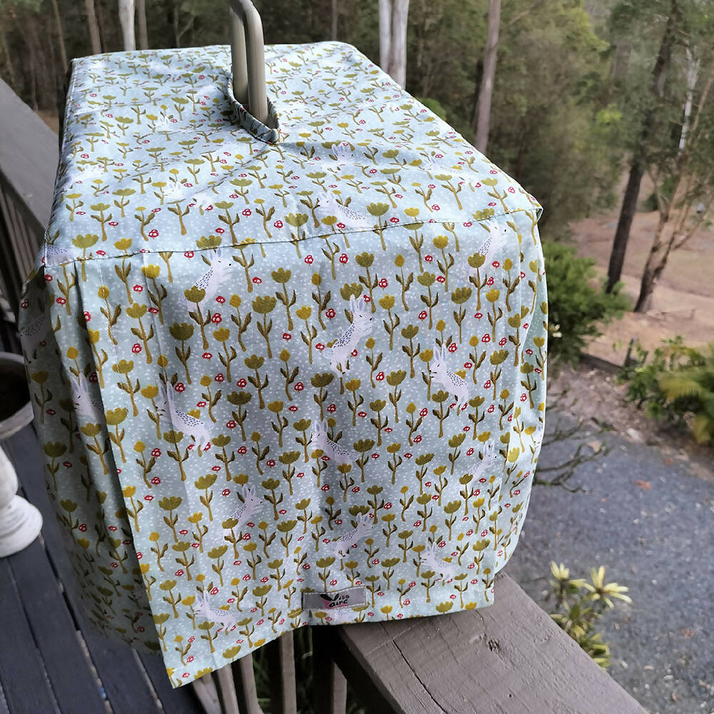 snowy  green rabbit cover closed madeit 1024
