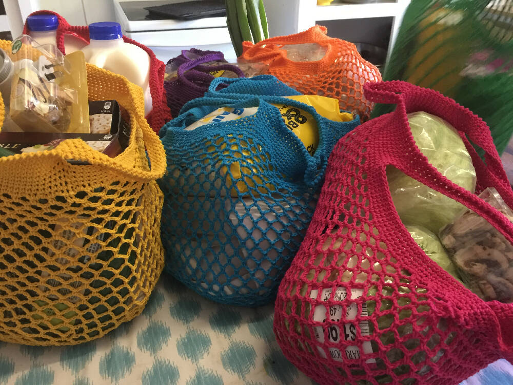 Crochet Market Shopping Bags