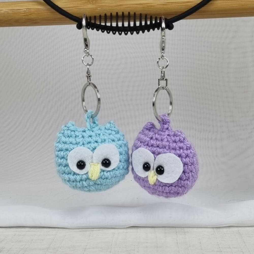 Cute Mini Owl Keyring