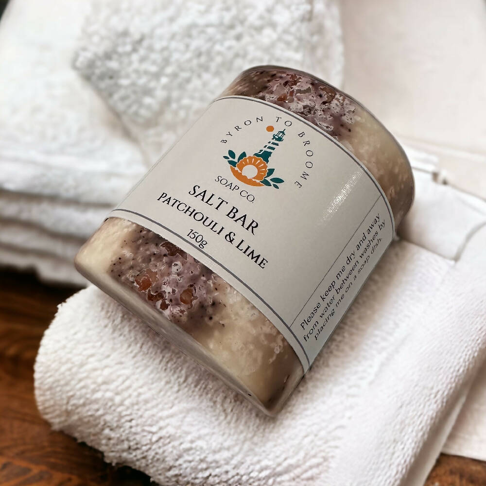 Spa Salt Bar - Patchouli & Lime