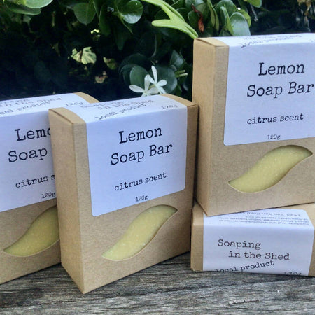 Lemon Soap Pack of 4