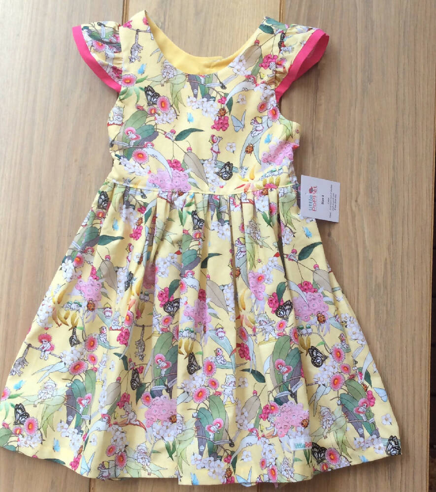 Girls Open Back Summer Dress