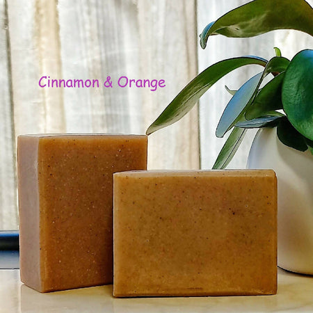 Handmade Natural Soap - Cinnamon & Orange
