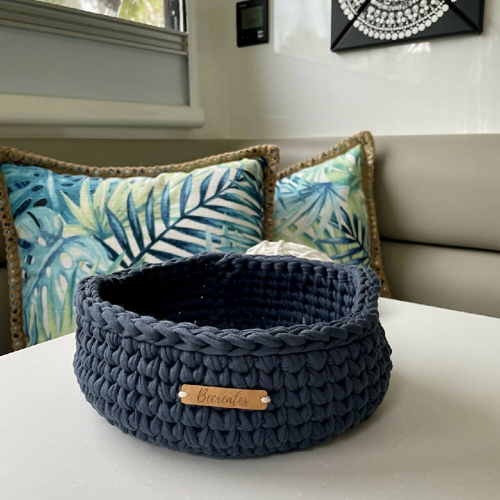 Slate-blue-medium-basket-with-handles_IMG_2646 Large