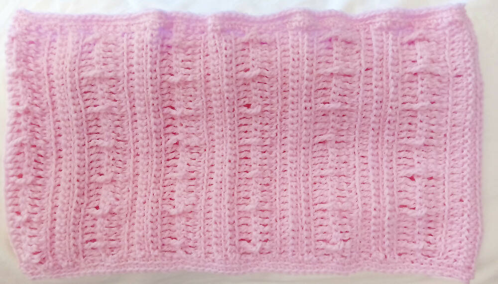 Cowl 100% Australian wool in pretty pink