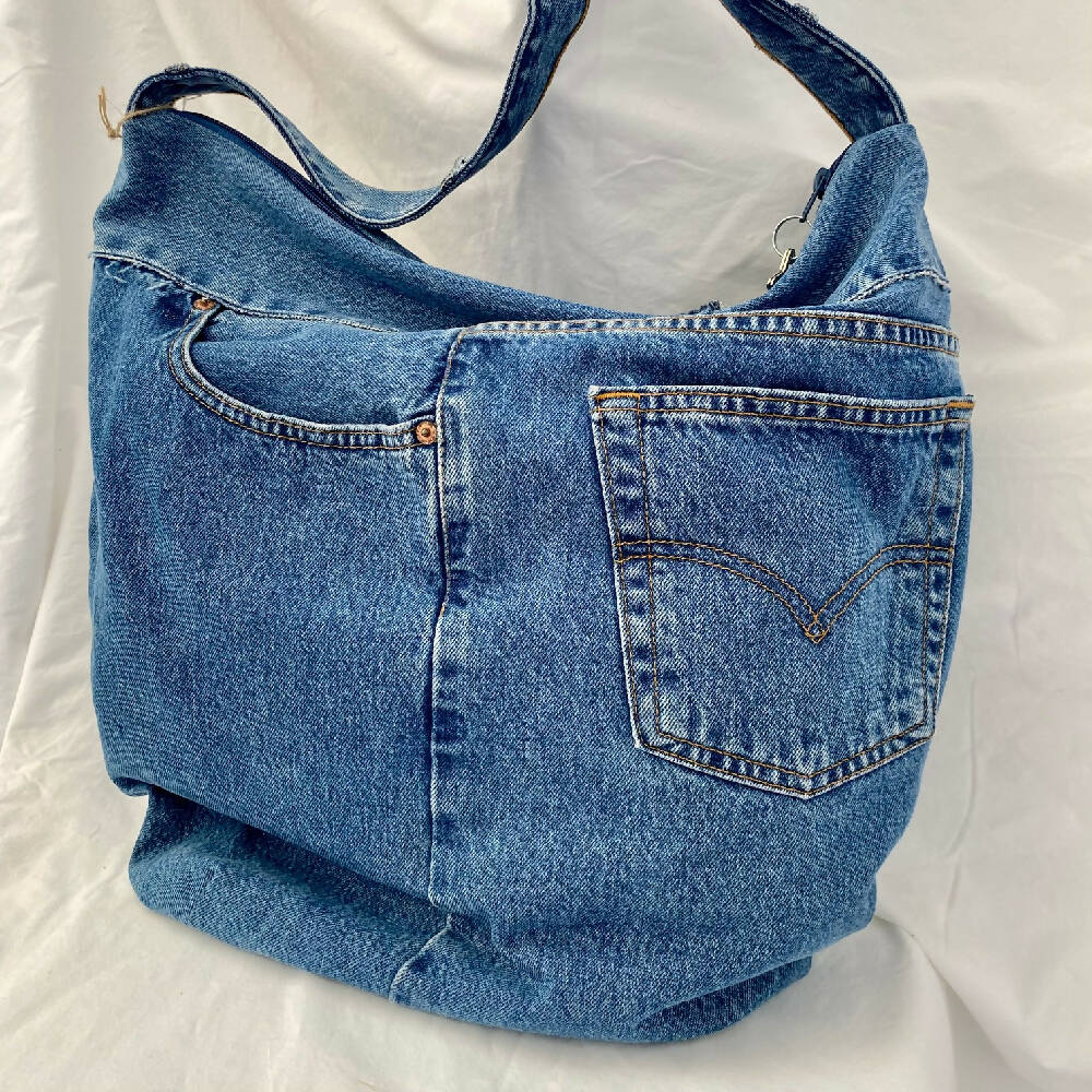 Boho Style Denim Bag - Old Favourite