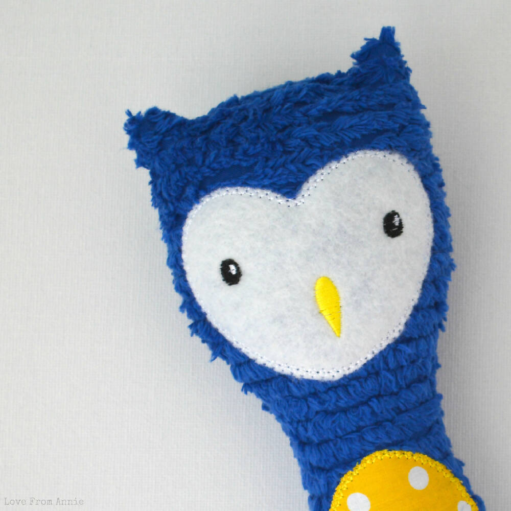 Owl Rattle Toy