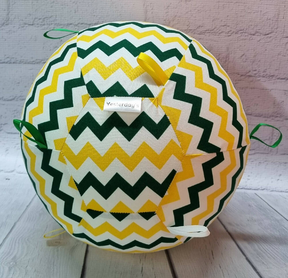 Balloon Ball: Aussie Gold bold: Taggie: solid print