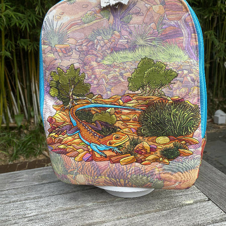 Painted Dragon Backpack