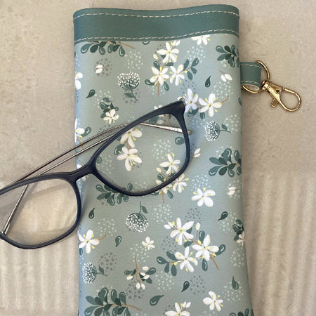 Glasses Case / Pouch featuring exclusive Jasmine Floral Print #4