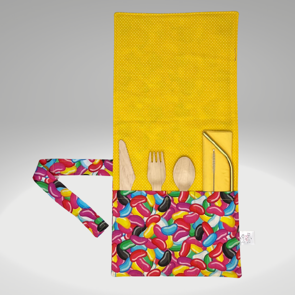 Cutlery Wrap ... Jelly Beans