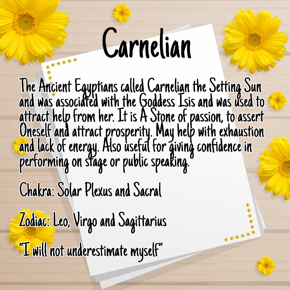 Carnelian Willow Gem Tree for Passion, Prosperity and Strength