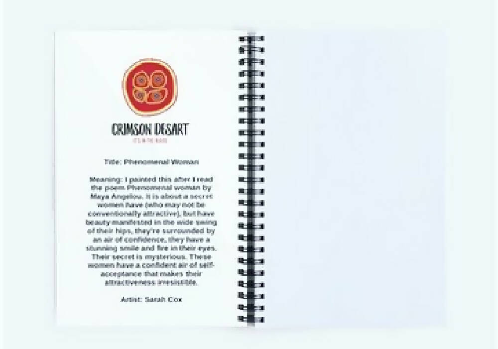 Phenomenal Woman - Aboriginal notebook