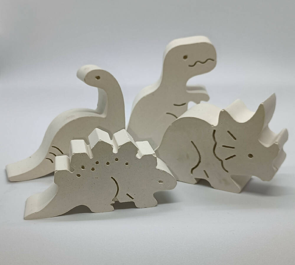 Plastercraft Dinosaurs - Paint It Yourself (PIY)