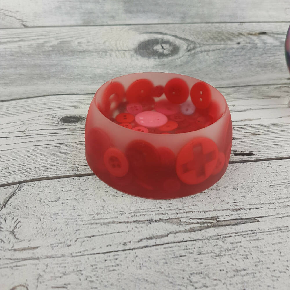 Button Bowl Red Addicted to Buttons (1)