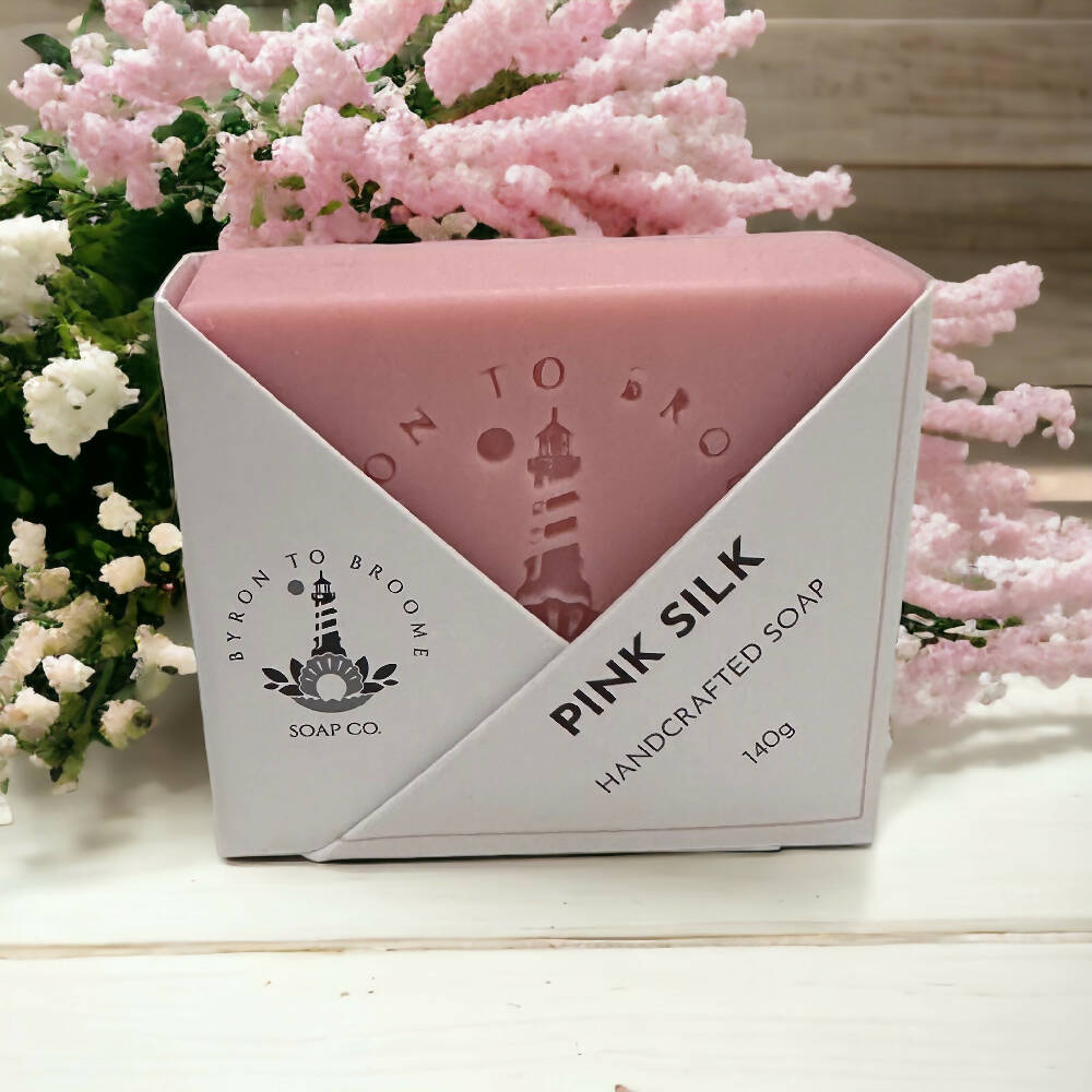 Pink Silk Bastille Handcrafted Soap