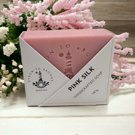 Pink Silk Handcrafted Soap