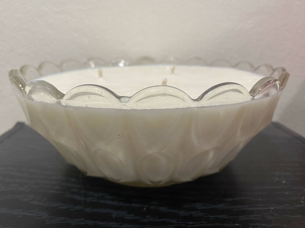 Hand poured soy wax candle 20cm