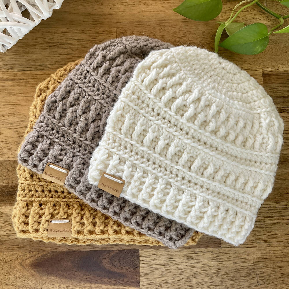 Handmade-crochet-beanies