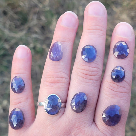 Iolite Choose-Your-Stone Ring (Made To Order)