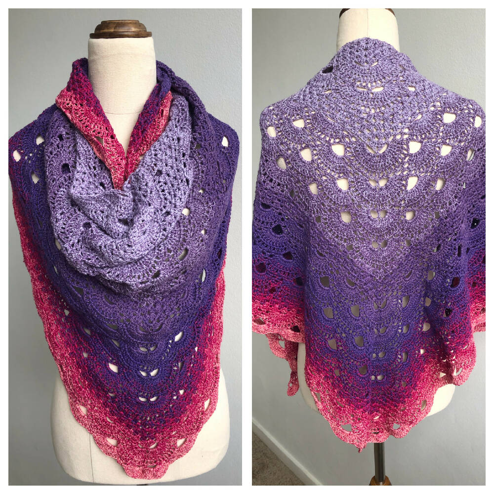 Virus x Granny Shawl