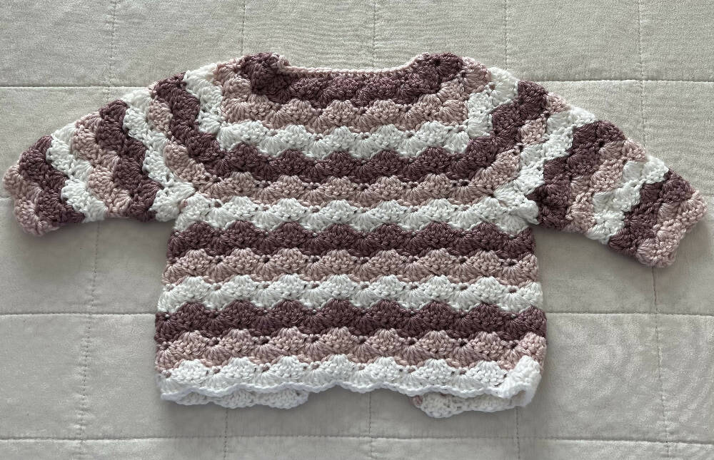 Crochet Baby Girl Jacket