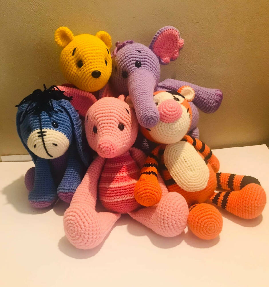 Crochet Bear and friends