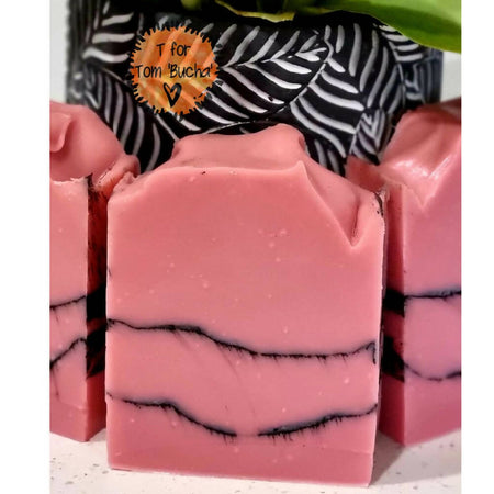 Lychee Black Tea and Activated Charcoal Soap
