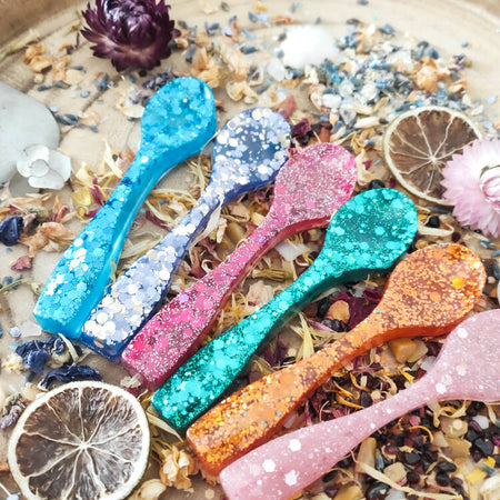 Resin spoon for play